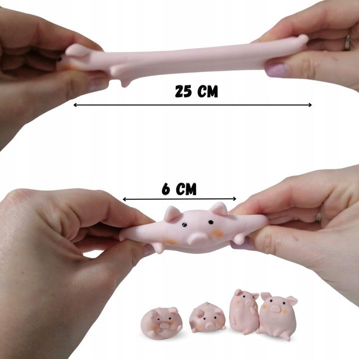 24 X Świnka Gniotek Cały Oryginalny Display Premium 3 X Kształt
