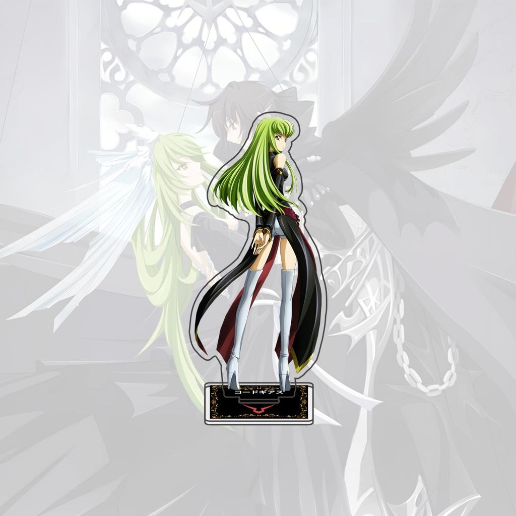 Anime Code Geass: Lelouch of the Rebellion 15 cm acrylic character Lelouch C.C standing model desktop decoration fan gift
