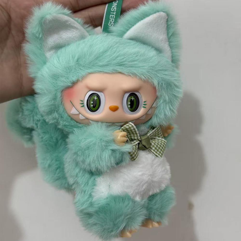 Ardilla La bu Muñeca Zimomo 2 Monstruo Vinilo Cara Muñeca Juguete para Niños Festival Cumpleaños Regalo Navidad Decoración de Colección de Escritorio