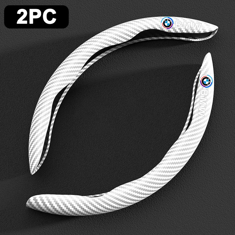 2pcs Car Steering Wheel Cover Non-Slip Protector Case For BMW 50th Anniversary M 3 4 5 7Series X1 X3 X4 X5 X6 X7 F10 F30 E46 E60