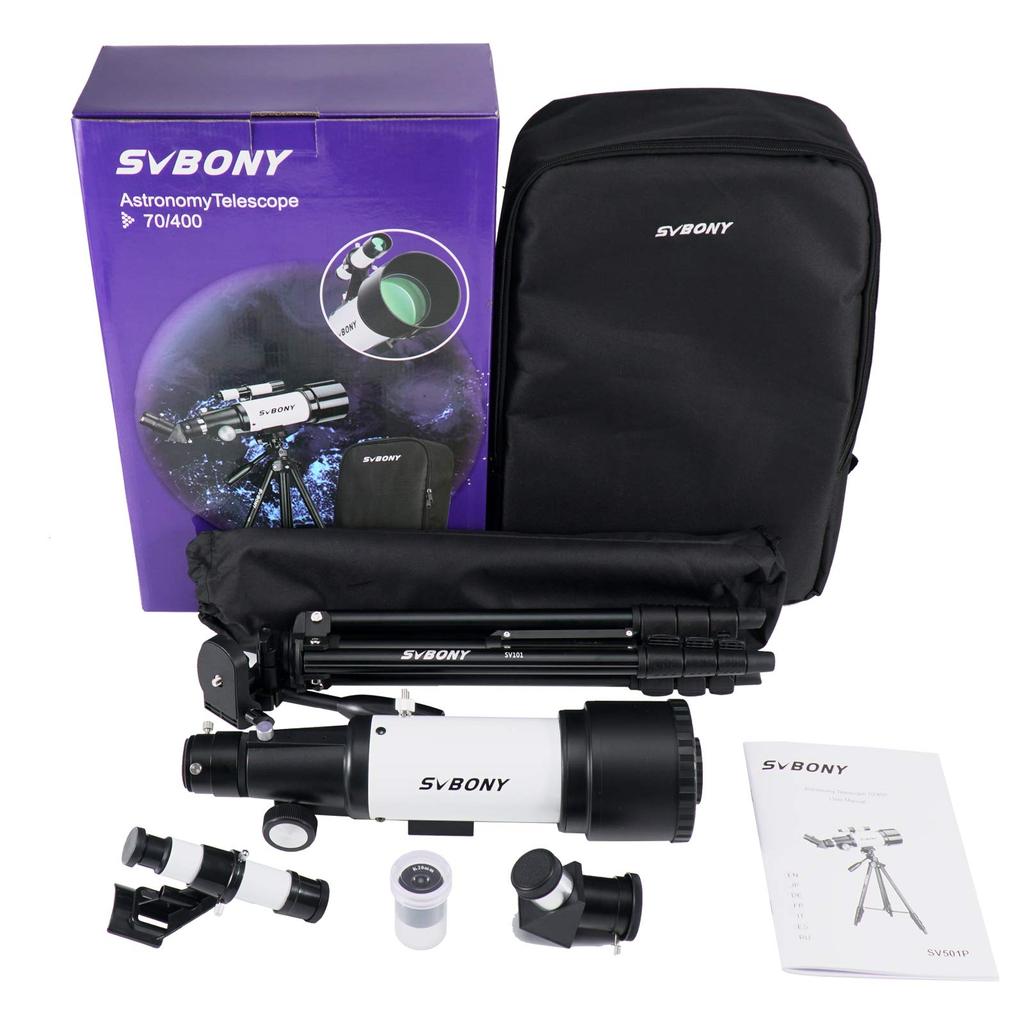 SVBONY SV501P Astronomical Diameter High Astronomical Telescope Optical Products FMC BAK4 Dedicated Tripod Storage Bag Japanese Instruction Manual For