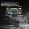 Wasserdichte Reifendruck-Temperaturwarnung 0~9.9Bar LKW Wohnmobil Solar TPMS 4/6 Externe Sensoren Auto Reifendruckalarm Digitales LCD-Display