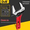 Multifunction Large Opening Adjustable Short Handle Plumbing Wrench