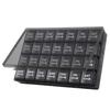 Pill Cases Box Organizer 7 Days 28 Grids 4 Times One Day Portable Travel with Large Compartments for Vitamins Medicine Fish Oils