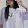 MLB Minimalist Letter Print Loose Sports Casual Fashion American Vintage Short Sleeve T-Shirt Unisex Tops White 31TS32131-07W