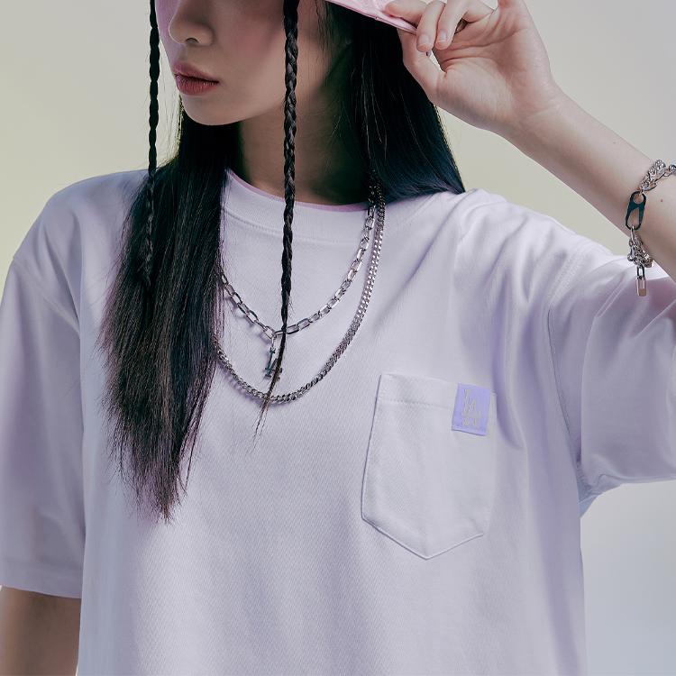 MLB Minimalist Letter Print Loose Sports Casual Fashion American Vintage Short Sleeve T-Shirt Unisex Tops White 31TS32131-07W