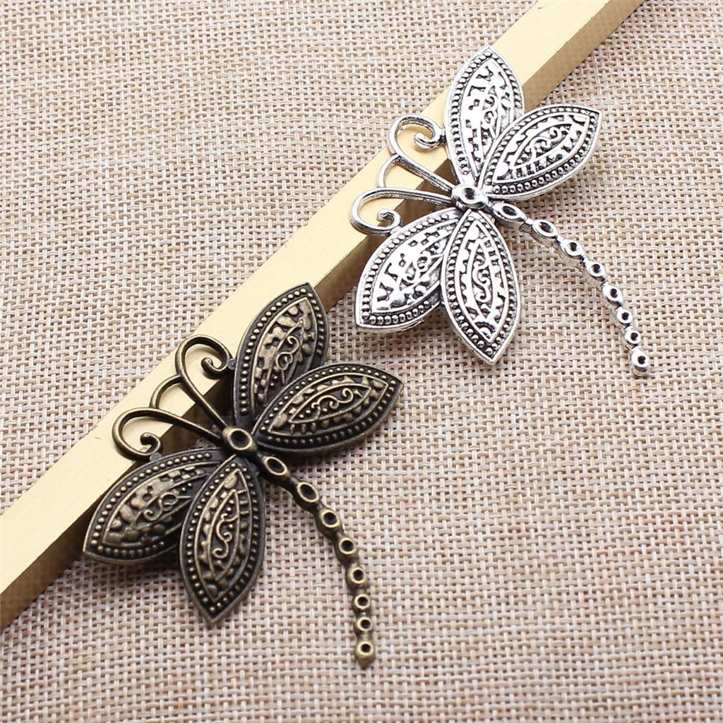 Dragonfly Charms Vintage Alloy Pendants For Insect Themed Handmade Jewelry Supplies