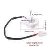 2026 New Multifuntional Refrigerator Fan Motor Evaporator Fan Motor Replacement Motor Fridge Motor Suitable for Various Models