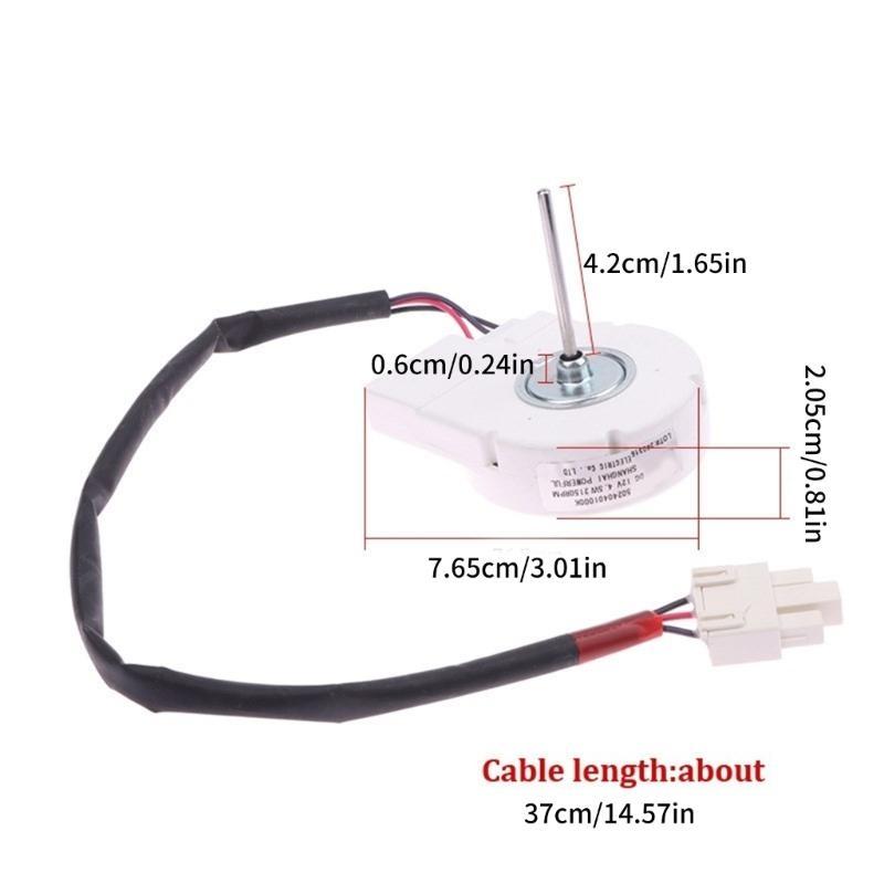 2026 New Multifuntional Refrigerator Fan Motor Evaporator Fan Motor Replacement Motor Fridge Motor Suitable for Various Models