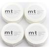 Kamoi Kakoshi Masking Tape Mt Matte White, 15mm Width X 7m, 4-pack, MT01P208R