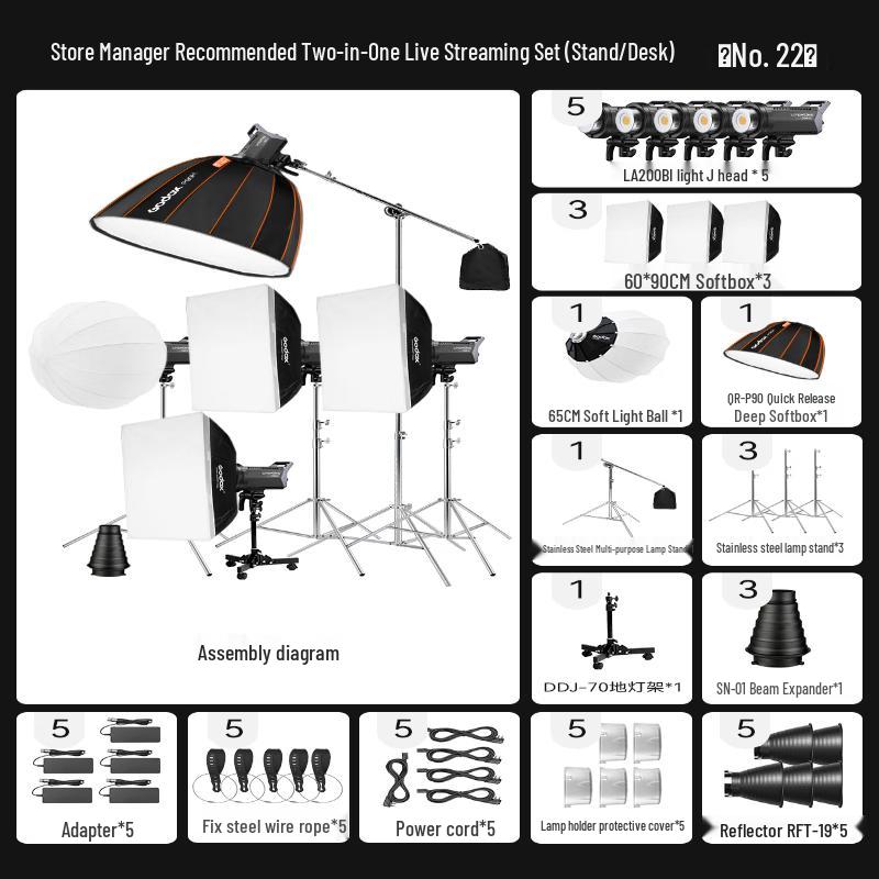 Godox LA200Bl Bi-Color LED Video Light