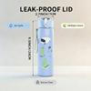 1PC Stationery School Supply Pattern 750ml Color Plastic Sports Water Bottle Leakproof Flip Straw Lid Suitable for Sports Office Home Use