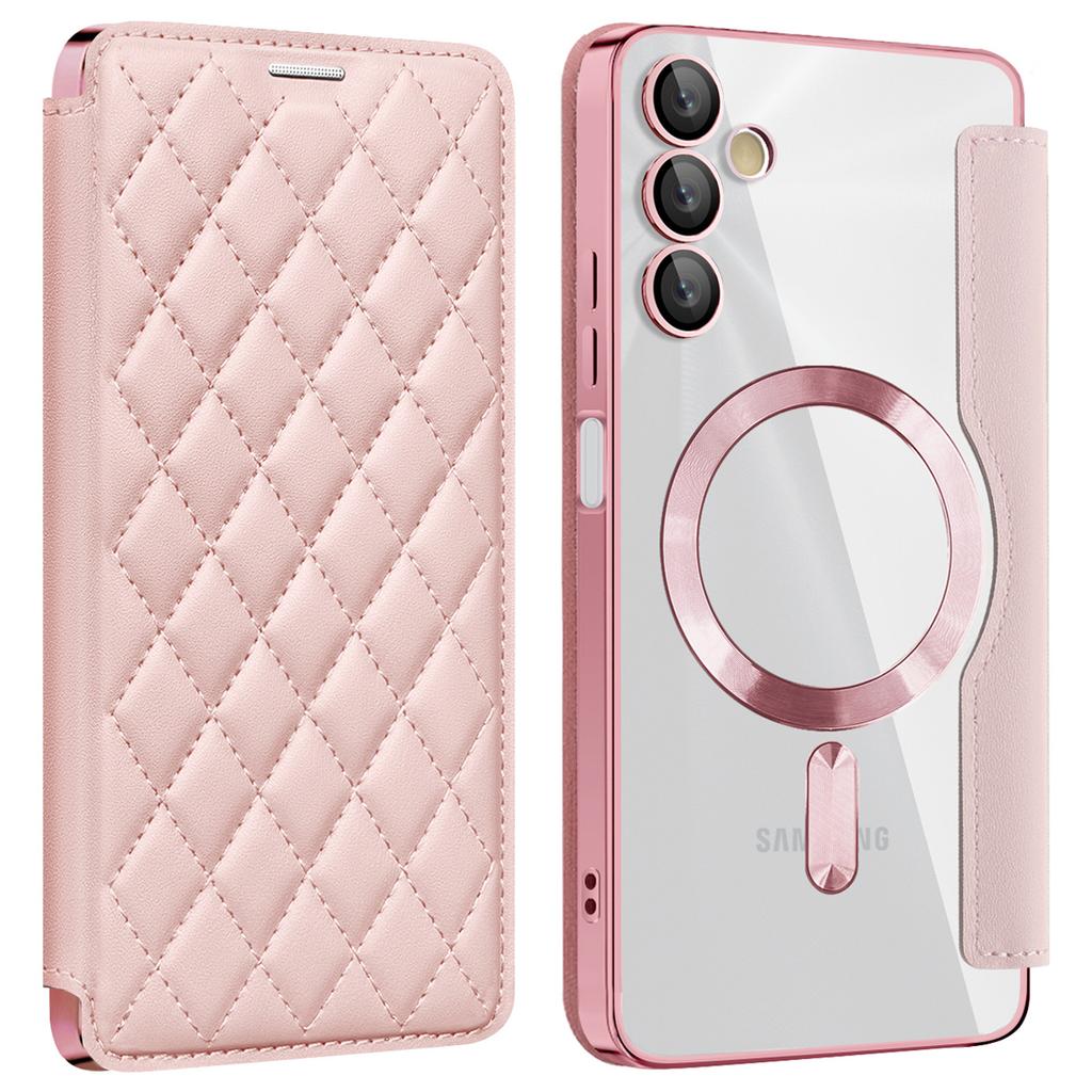 For Samsung Galaxy A05s 4G Case Card Slots Anti-Drop Leather Phone Cover Compatible with MagSafe