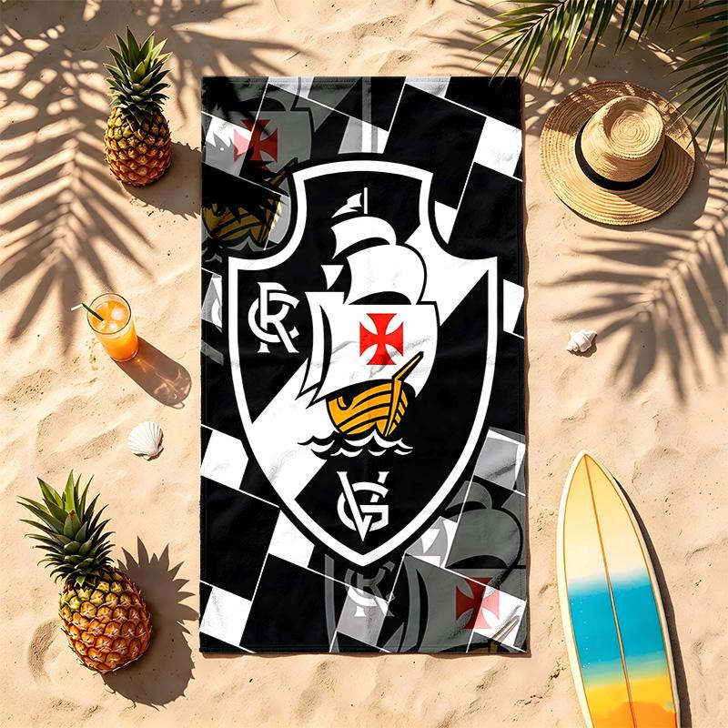 CR Vasco da Gama (5) Theme Beach Towel Sand Resistant Soft And Comfortable Suitable For The Pool Camping Yoga And Diving A Travel