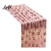 Seasonal Fruit Table Runner Sheer Tulle Lemon Pattern Cherry Runner Strawberry Summer Wedding Reception Tablecloth Overlay