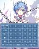 ReZero Starting Life Another World Cosplay Wig Rem Ram Emilia Natsuki Subaru Maid Outfit Costume Adult