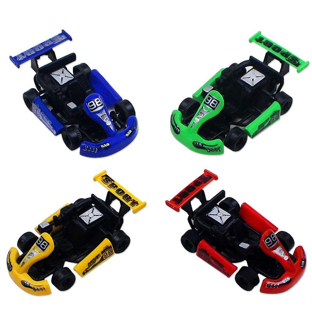 Four-wheel Pull Back Car Vehicle Toy Racing Car Toy Kids Gift Racing Model Kart  Educational Toy