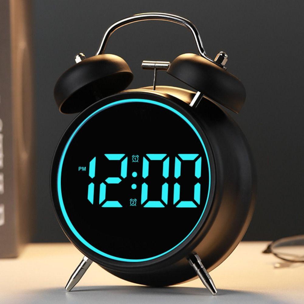 Multifunctional Digital Display Clock Extra Large Sound Smart Alarm Clock Bedroom Decor
