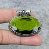 Peridot Gemstone Handmade 925 Steling Silver Jewelry Pendant 1.38" M-247