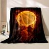 6 Sizes Basketball Art Printed Blanket Warm Soft and Comfortable Home Travel Blanket Sofa Bedding Cover Blanket Holiday Gifts