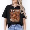 Custom Photo Bootleg Rap T-Shirt Gift Orange Vintage Style 90s Your Own Photo Un