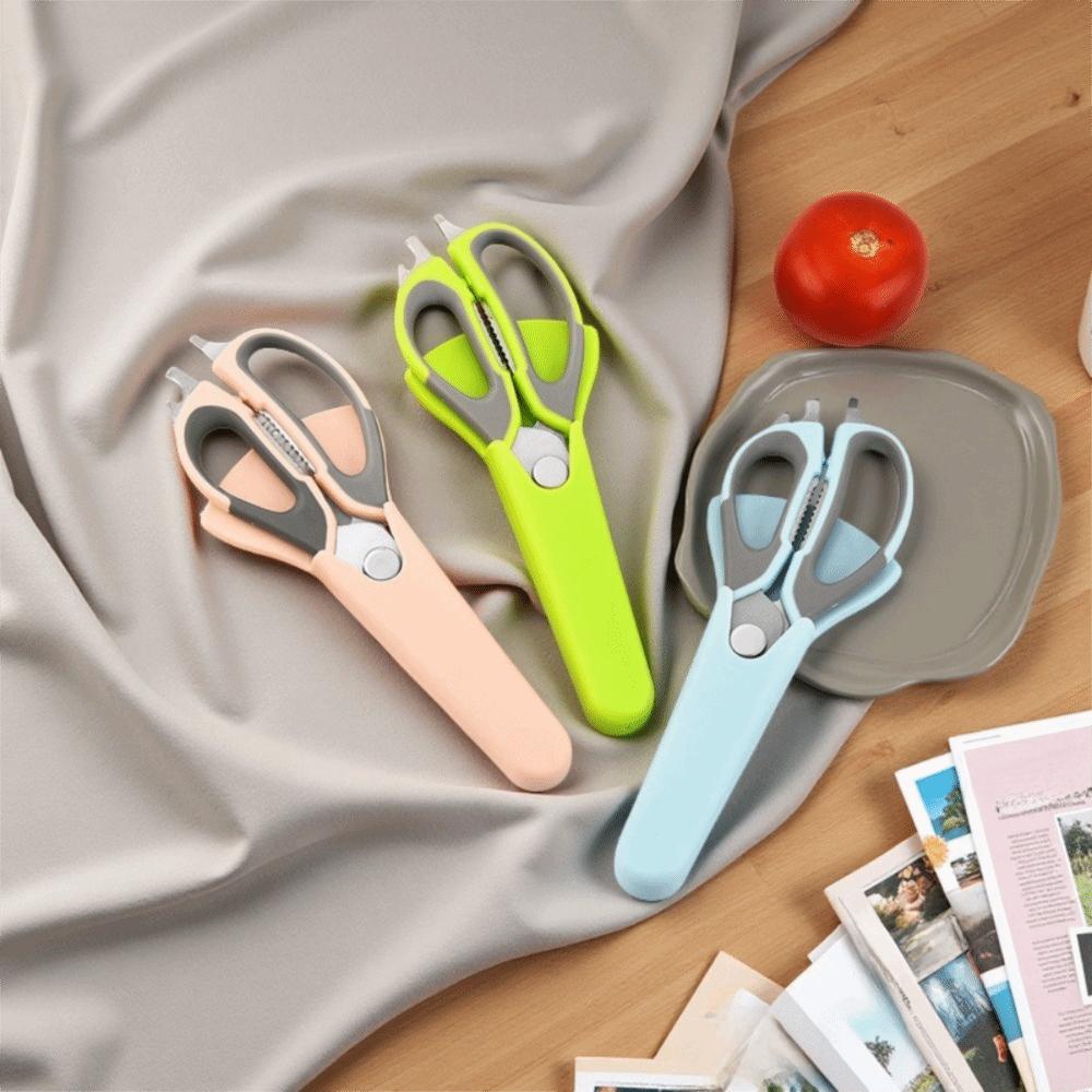 Stainless Steel Chicken Bone Scissor Removable Barbecue Scissor Kitchen Shear  Refrigerator