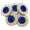 5pcs Dental Laboratory Lab Latch Polishing Brush Wheel Goat Soft Hair