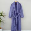 Couple's Thickened Coral Fleece Bathrobe - Autumn/Winter, Plus Velvet, Shawl Collar, Long Sleeve, Plus Size Homewear
