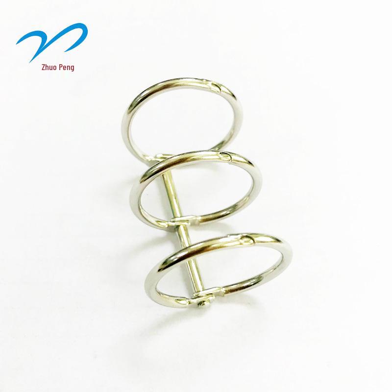 3-Ring Loose-Leaf Binder with 3-Hole Openings