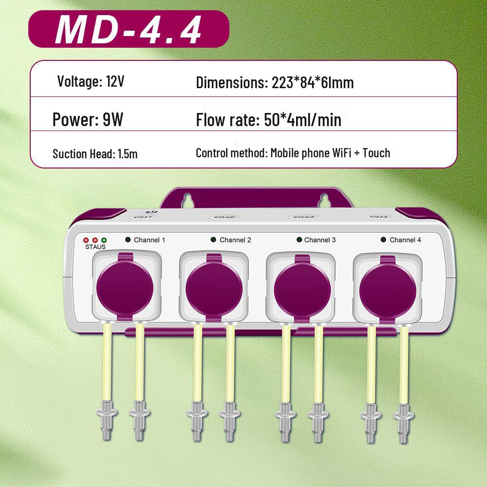 Smart Jebo Four-Head Silent Dosing Pump with Mobile Control - wfDOSER2.4 Compatible