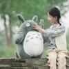 Big Size Lotus Leaf Totoro Back Cushion Comfortable Totoro Stuffed Doll Totoro PlushiesThrow Pillow Sofa Bed Room Decor Gift