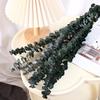 10 Pcs Real Leaves Hanging Dried Eucalyptus Large Green Artificial Plants Flowers Made From Fresh Eucalyptus Multi-Purpose