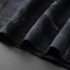 Men's Plus Size Summer Distressed Jacquard T-Shirt