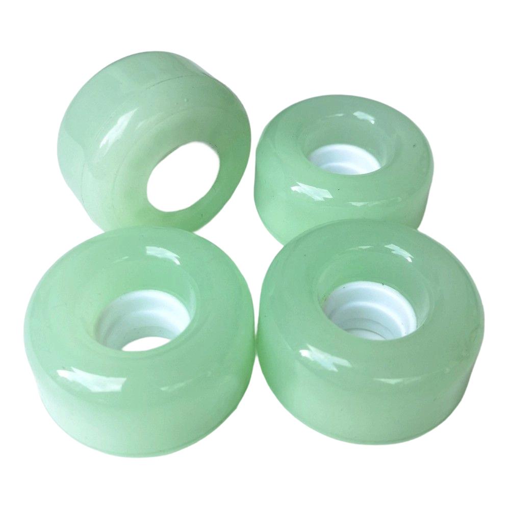 Ruidongle Kids High Elasticity 80 Rebound 52mm Skateboard Wheels Conical Shape Pro Wheels