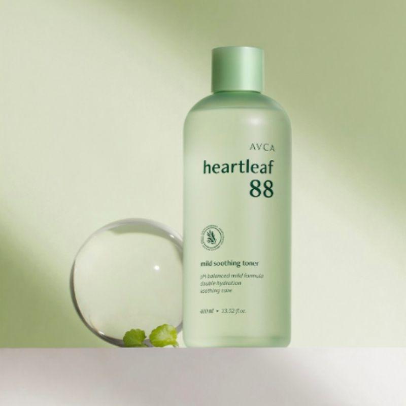 AVCA Heartleaf 88 Low-Irritation Soothing Toner 400ml