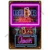 Beer Metal Sign Funny Poster Home Decor For Bar Pub Club Man Cave Tin Sign Rum Brand Vintage Wall Decoration Art Plate Mural