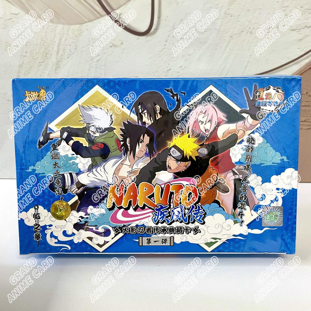 Genuine Naruto Cards T2W9 T4W8 Booster Box Anime TCG Rare SE BP CR MR Ninja World Fight Chapter Collection Kids Toy Gift