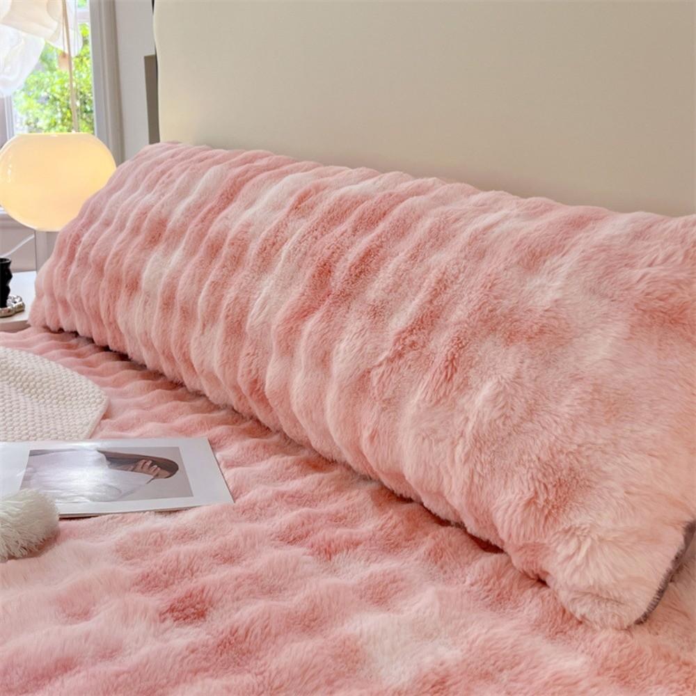 48x120 48x150 Plush Pillowcase Imitation Rabbit Fur Pillow Case New Cushion Cover  Home Decor