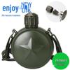 Military Stainless Steel Water Bottle - Drop-resistant Five-pointed Star Design for Outdoor Camps & Travel