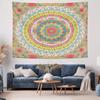 Boho Tapestry Wall Hanging Mandala Wall Decor Hippie Room Decor Aesthetic Tapestry Dorm Room Decor Nature Tapestry Festival Deco