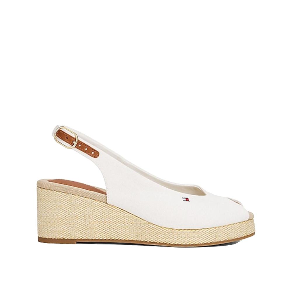 Keilabsatz-Sandalen Tommy Hilfiger 39 weiß