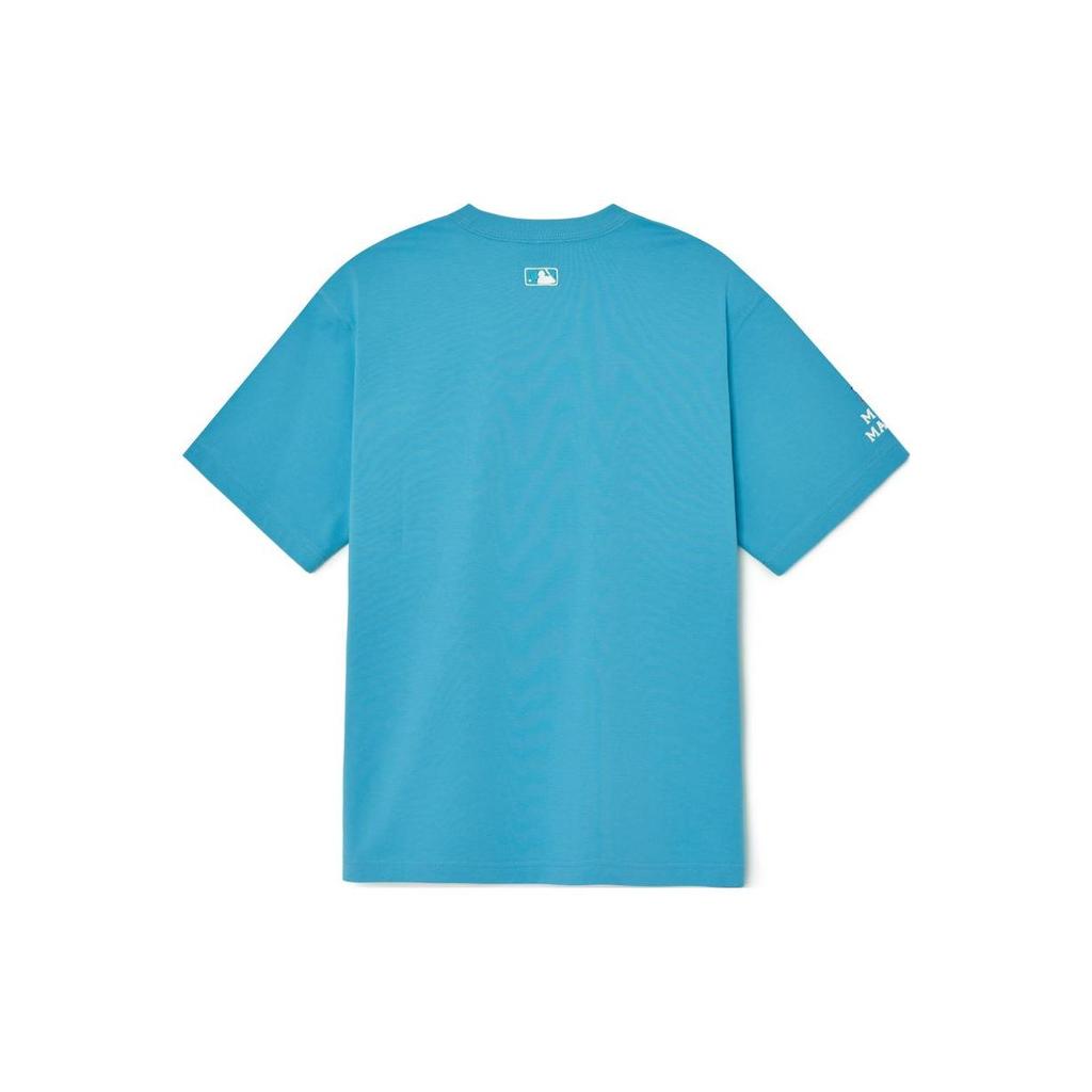 New MLB Fun Life T Shirts Unisex Sky Blue 3ATSC0133-05TQS