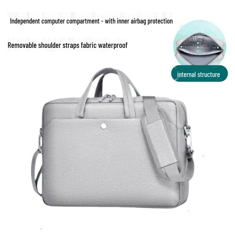 Große Kapazität 17,3-Zoll-Laptoptasche mit mehreren Fächern und Samtfutter