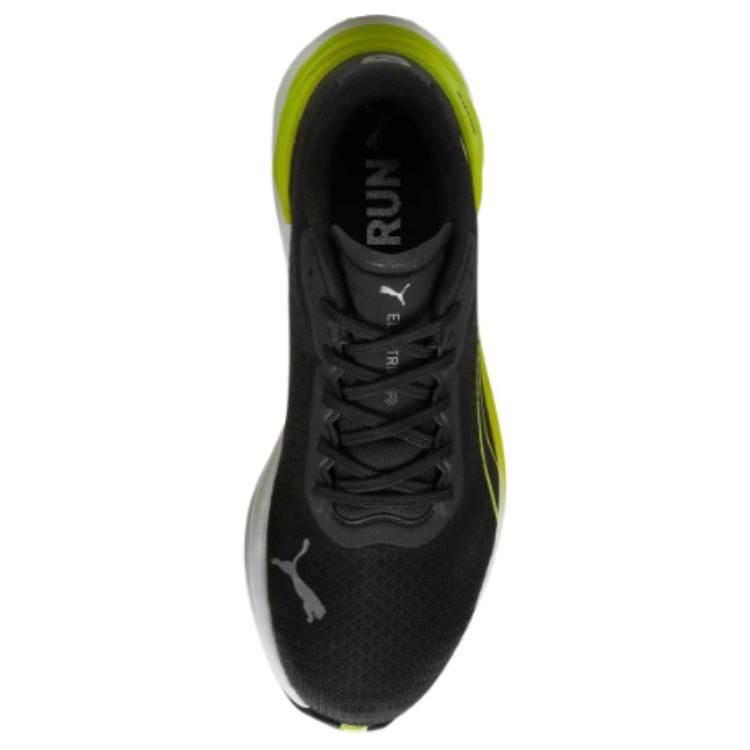 Puma Electrify Nitro 3 Comfortable Non-Slip Low-Top Running Shoes Men Sneaker Black Green White 378455-10