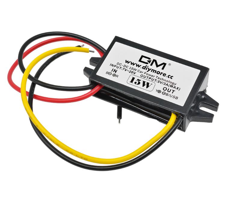 

Модуль живлення 12 Вольт Понижуючий модуль DC 12V Водонепроникний IP67 Драйвер Трансформатор для вуличних світлодіодних стрічок