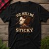 You Melt Me T-Shirt — S'mores Graphic Tee ("I Make You Sticky")