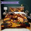 Minecraft Pixel Character Heads Bedding 1 Duvet Cover 2 Pillowcase Without Core Without Core Soft And Comfortable Christmas Birthday Gift