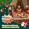 Christmas Gingerbread Playhouse Wateproof Tablecloth Washable House Table Cover Decor for Kids Table Tent Indoor & Outdoor