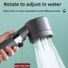 High Pressure Bathroom Shower Head 3 Mode Bathroom Shower Tool Shower Head  Bathroom Use