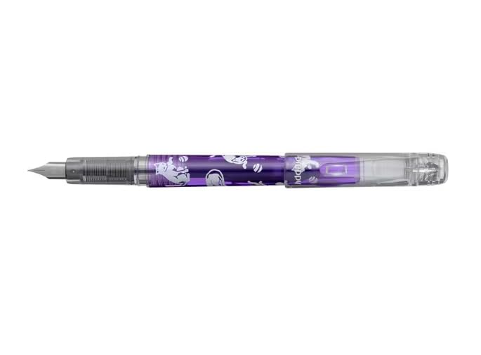 PLATINUM Platinum Preppy Fountain Modern Fine Nib Cat Wa-wa Pen, PSQ-1300, Maki-e (#5 Design)